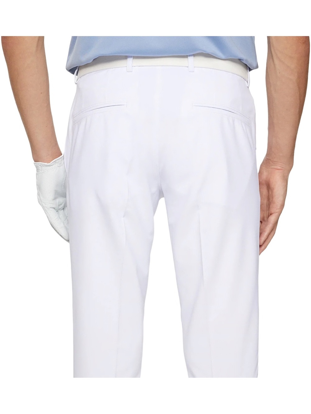 J.Lindeberg White Tailored Golf pants